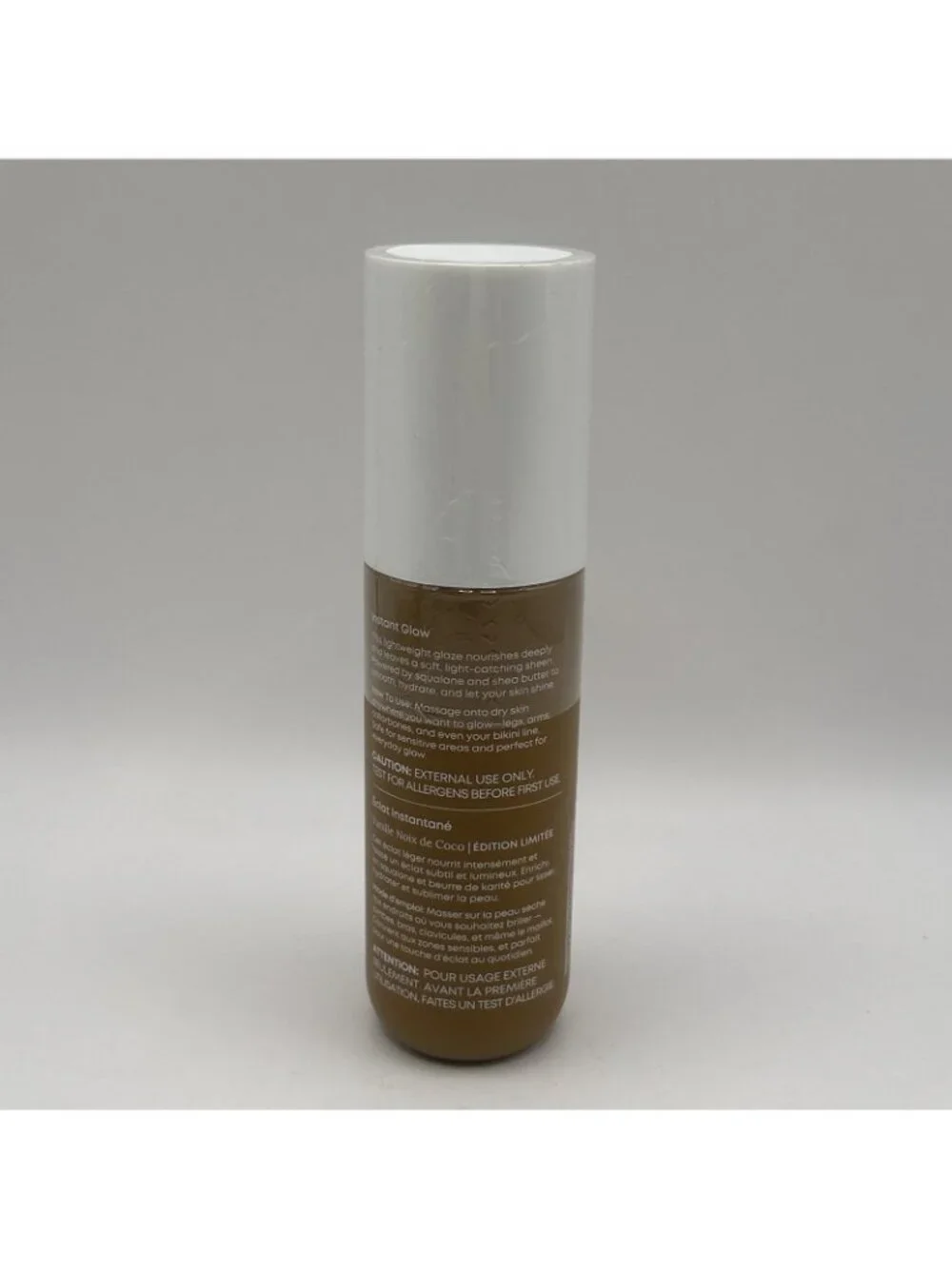 Bushbalm Highlighting Body Glaze Vanilla Coconut New Limited Edition 3.3 Fl Oz